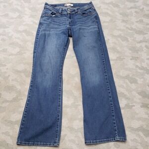 Levi's 529 Jeans Womens 10 Blue Stretch Curvy Bootcut Denim Medium Wash